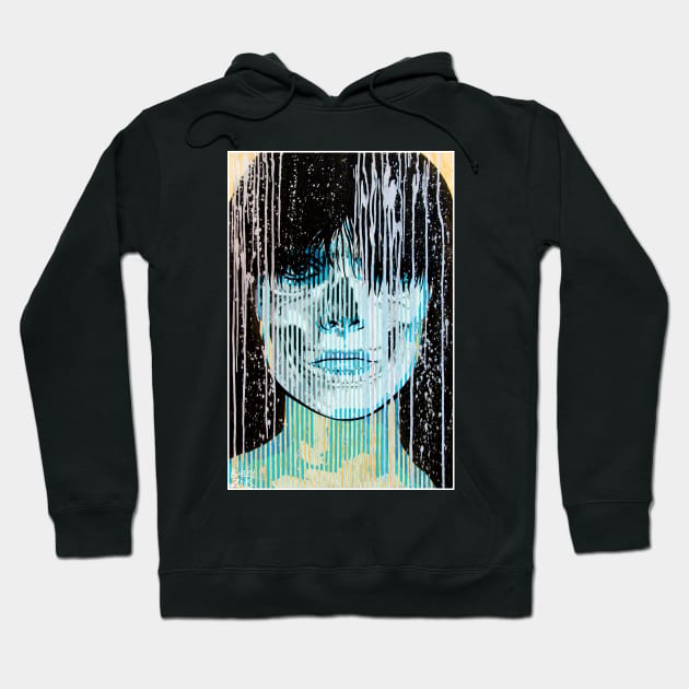 The Line Begins To Blur Hoodie by Bobby Zeik Art